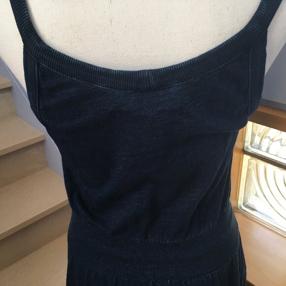 Dark Denim Blue Midi Dress from Marc by Marc Jacobs Size S - Picture 9 of 12